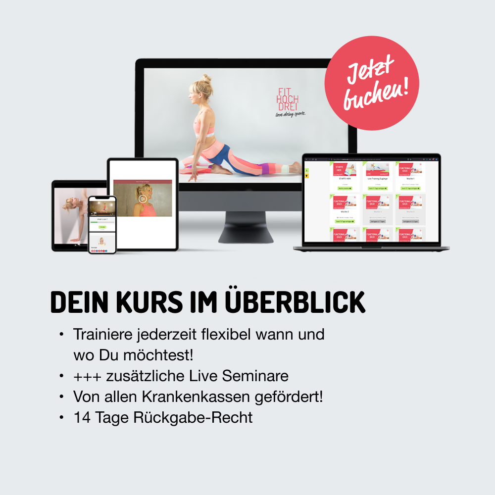 *Absolut fit* - Dein Beckenbodenprogramm – Reaktive Kräftigung & Funktionalität (10 Wochen Online Kurs)