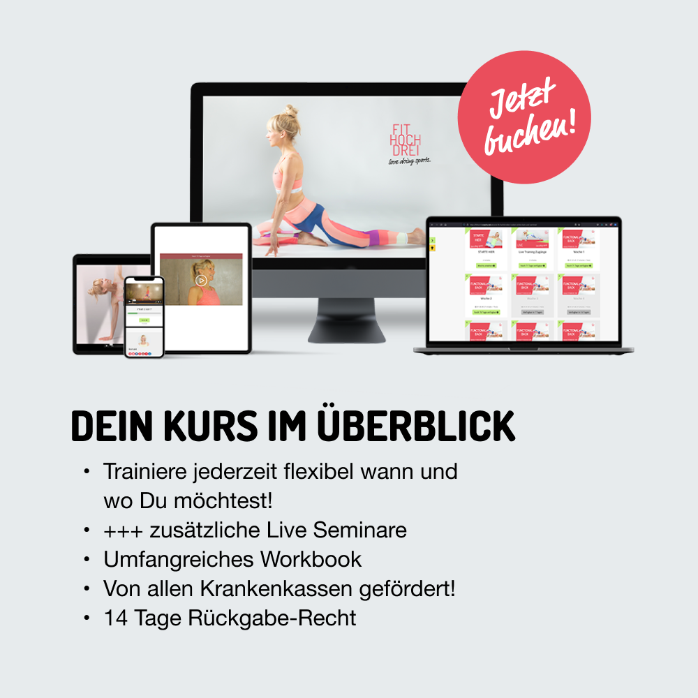 *Pilates & Yoga Online-Kurs: Mehr Kraft, Ruhe und Energie in 12 Wochen