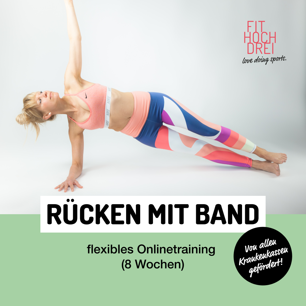 *Absolut fit Rückentraining mit Band - Kräftigung der Rückenmuskulatur für einen gesunden und schmerzfreien Rücken (Online Rückenkurs)
