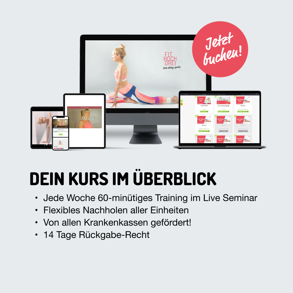 *Absolut fit Funktionelles Krafttraining RÜCKEN PLUS (10 Wochen Online Seminar)